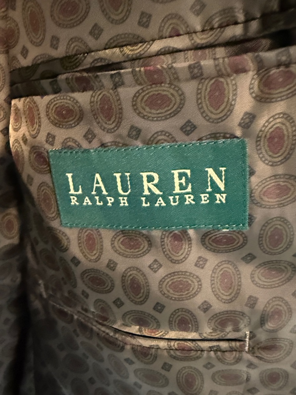 Lauren Ralph Lauren Brown Corduroy Sport Coat Blazer - Picture 3 of 5